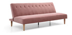 Athena Dusky Pink Velvet Corin Sofa Bed