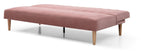 Athena Dusky Pink Velvet Corin Sofa Bed