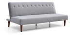 Athena Grey Velvet Corin Sofa Bed