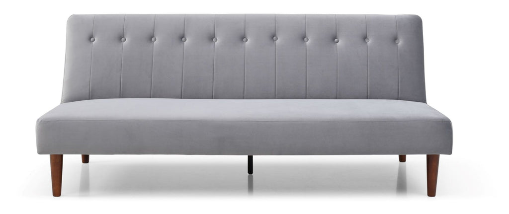 Athena Grey Velvet Corin Sofa Bed