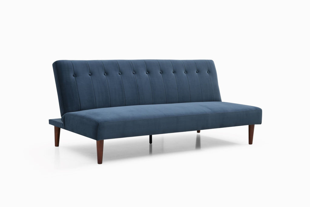 Athena Ink Velvet Corin Sofa Bed