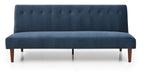 Athena Ink Velvet Corin Sofa Bed