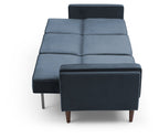 Athena Ink Velvet Paolo Sofa Bed