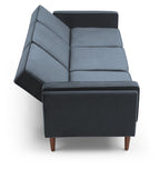 Athena Ink Velvet Paolo Sofa Bed