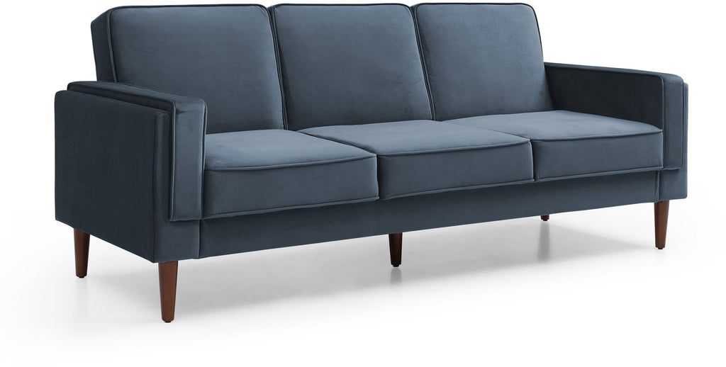 Athena Ink Velvet Paolo Sofa Bed