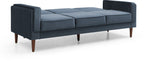 Athena Ink Velvet Paolo Sofa Bed