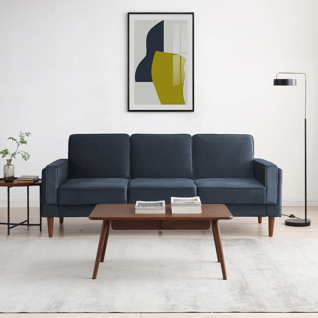 Athena Ink Velvet Paolo Sofa Bed