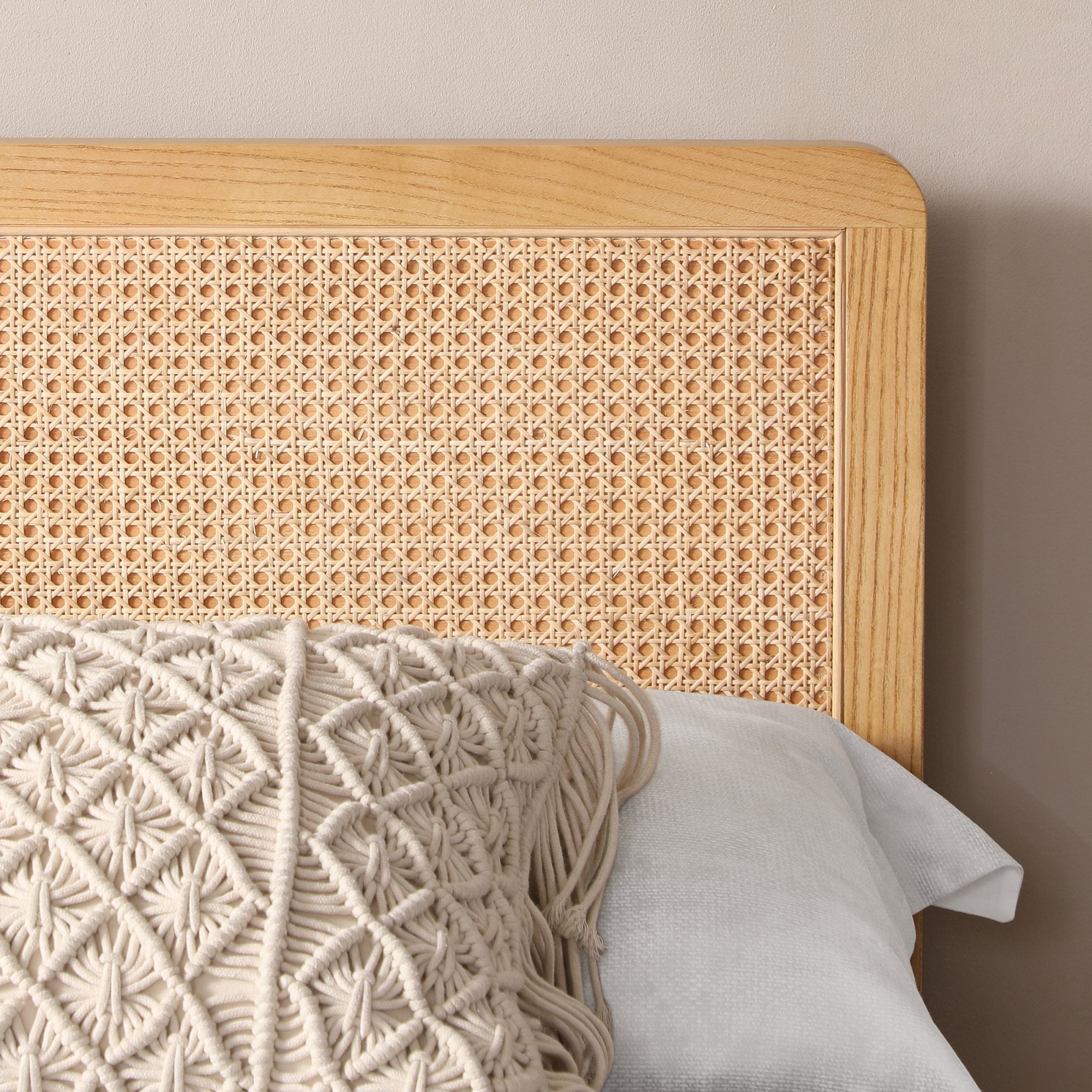 King Size Ezra Rattan Bed