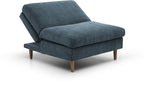 Eryx Navy Chenille Scott Click Clack Chair