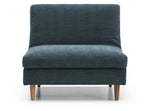 Eryx Navy Chenille Scott Click Clack Chair