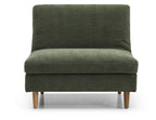 Eryx Olive Chenille Scott Click Clack Chair
