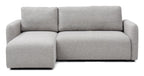 Mars Natural soft Boucle Cloud Corner Sofa Bed