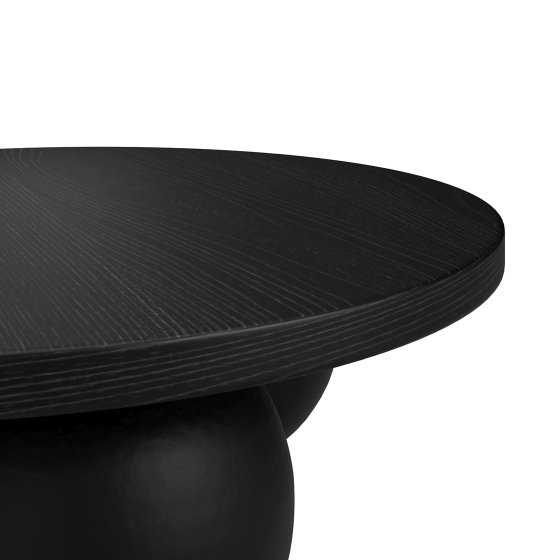 KENJI MATTE BLACK COFFEE TABLE