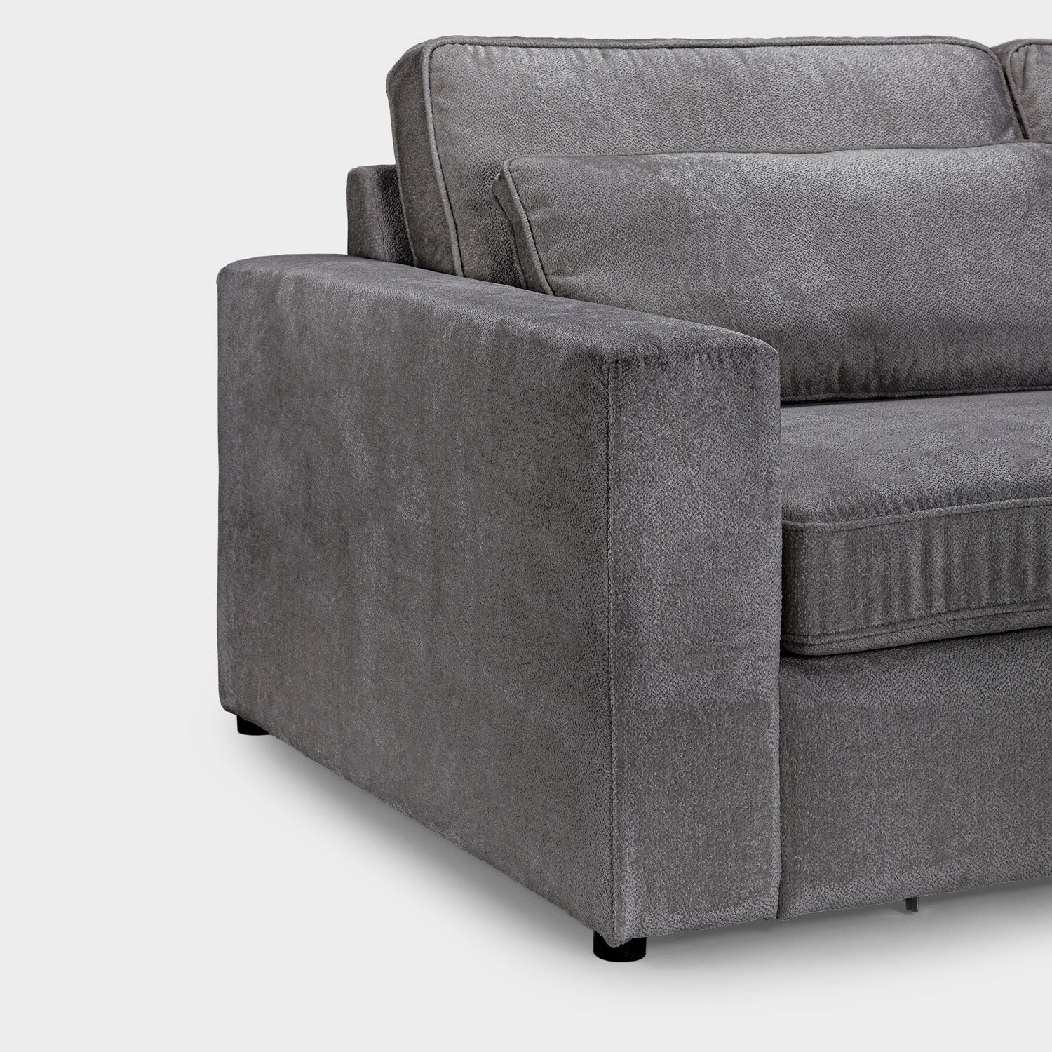Kiana Modular Sofa Grey Right Hand Facing Corner