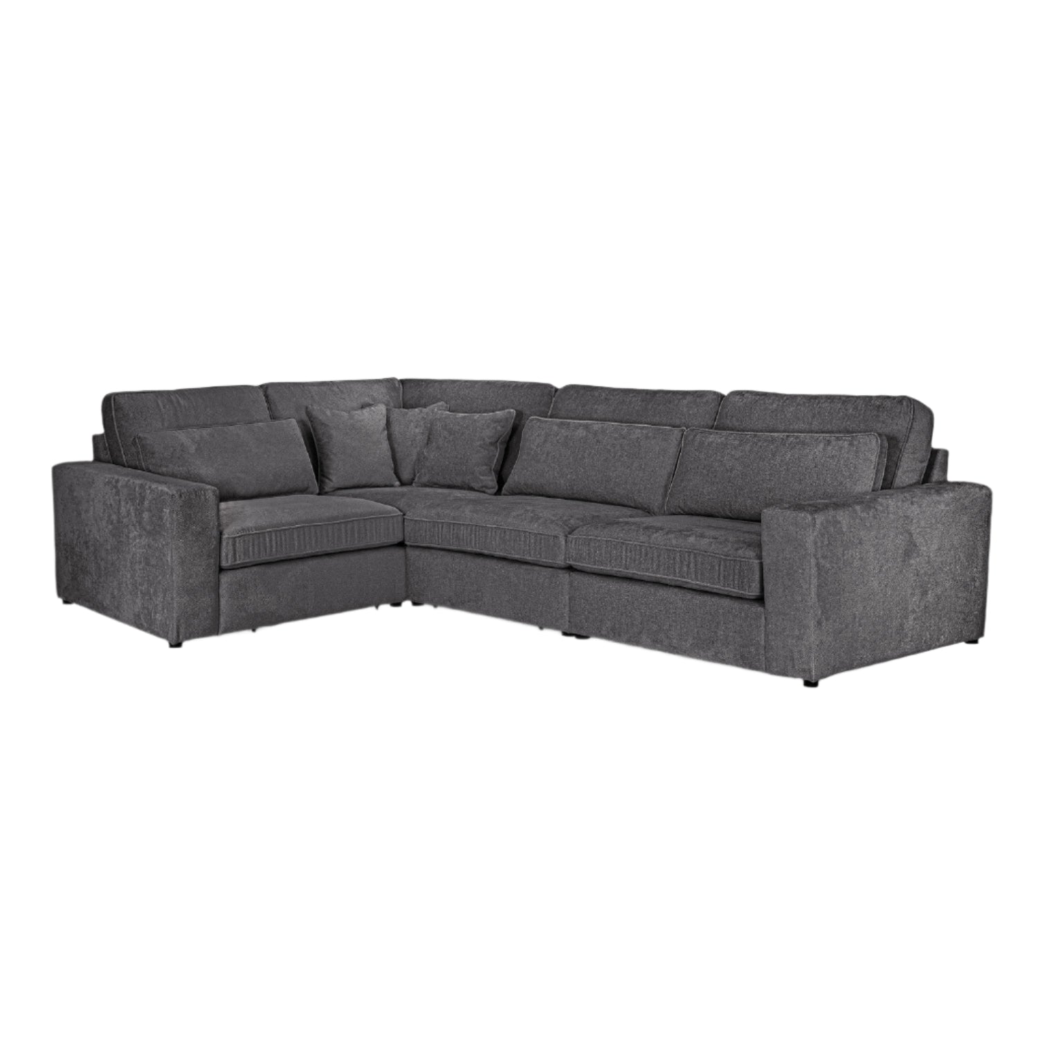 Kiana Modular Sofa Grey Left Hand Facing Corner