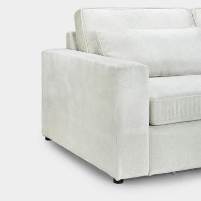 Kiana Modular Sofa Ivory Right Hand Arm Piece