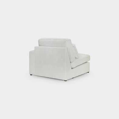 Kiana Modular Sofa Ivory Right Hand Arm Piece