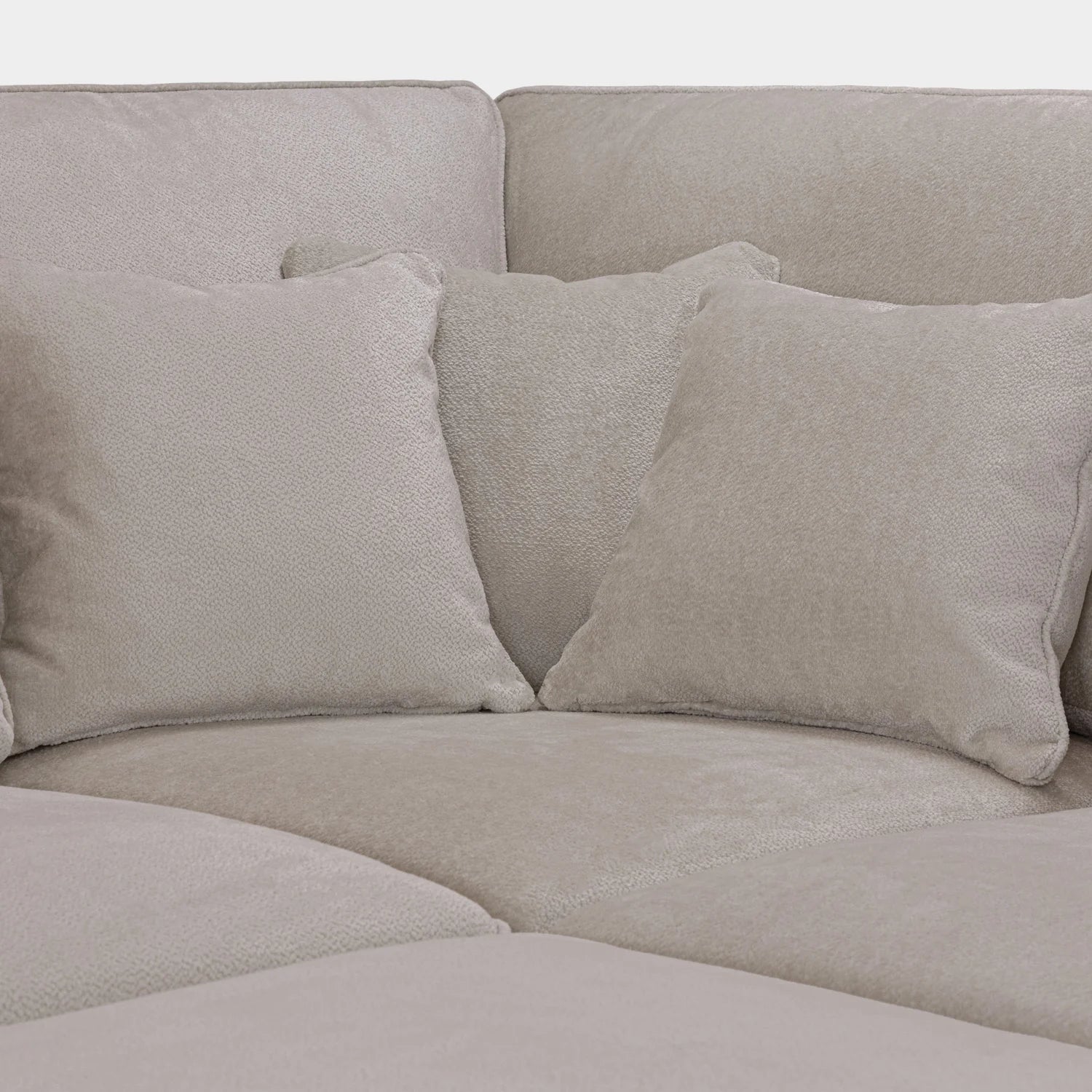 Kiana Modular Sofa Mocha Left Hand Facing Corner