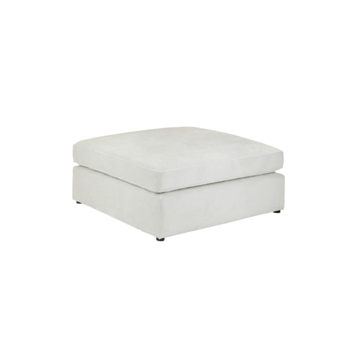Kiana Modular Sofa Ivory Footstool