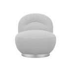 LANGHAM CLOUD GREY SWIVEL CHAIR