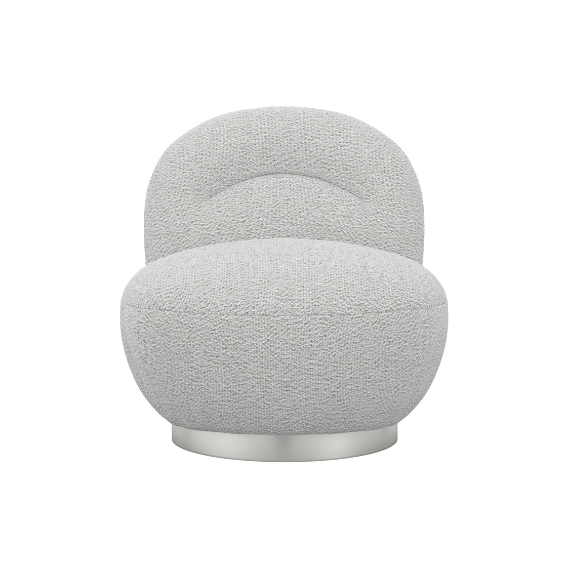 LANGHAM CLOUD GREY SWIVEL CHAIR