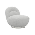 LANGHAM CLOUD GREY SWIVEL CHAIR
