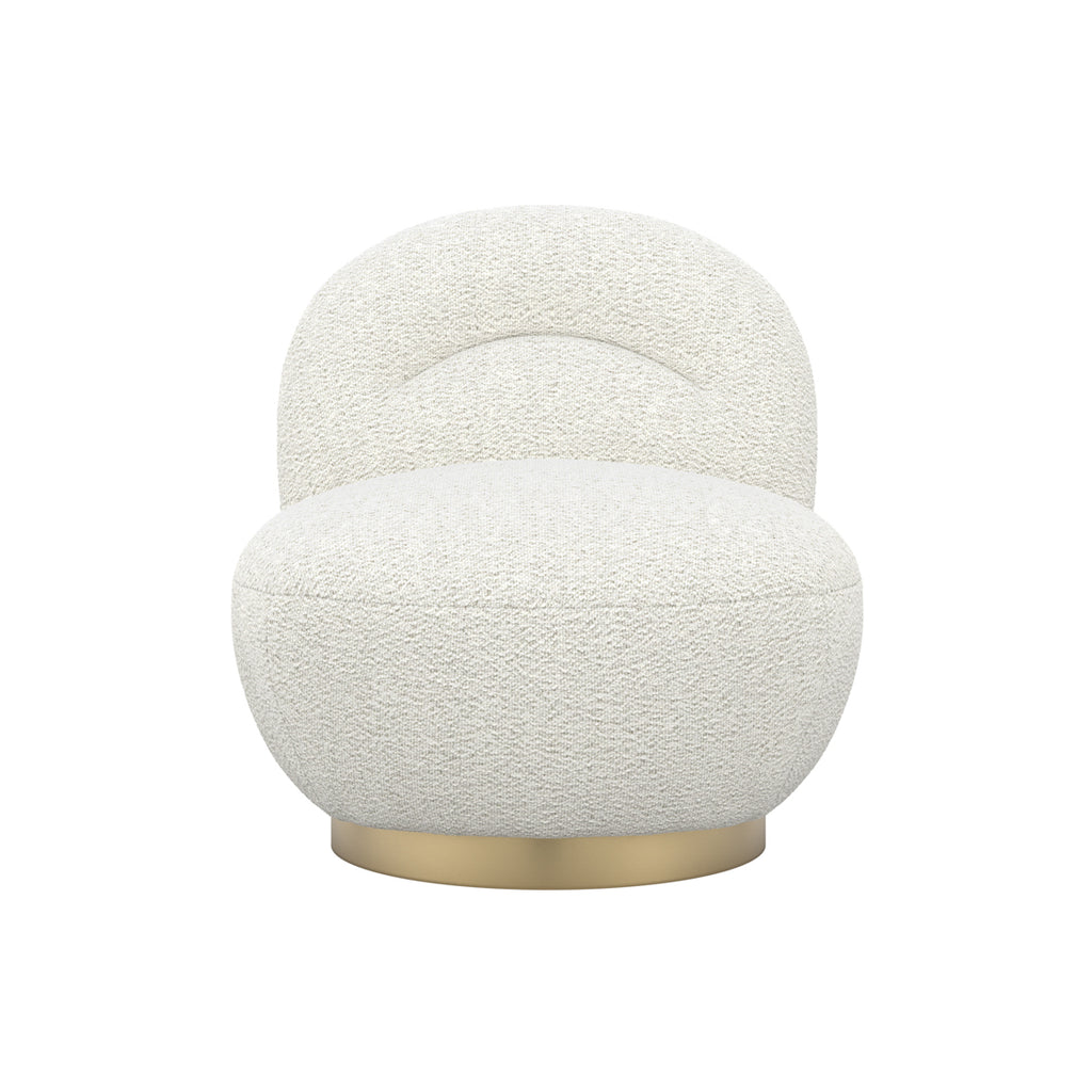 LANGHAM IVORY SWIVEL CHAIR