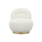 LANGHAM IVORY SWIVEL CHAIR