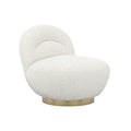 LANGHAM IVORY SWIVEL CHAIR