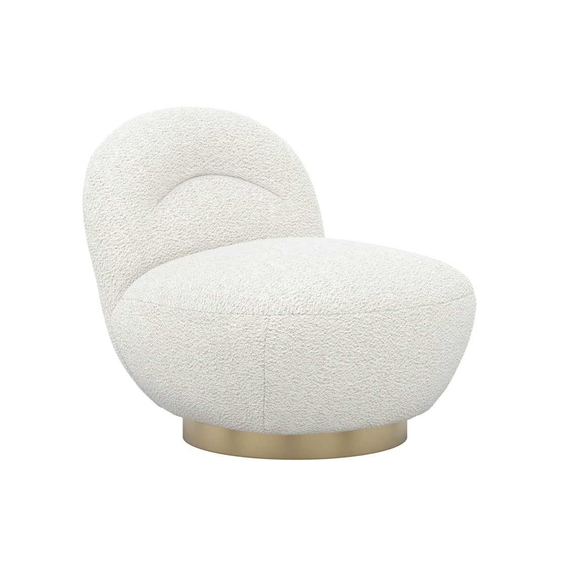 LANGHAM IVORY SWIVEL CHAIR