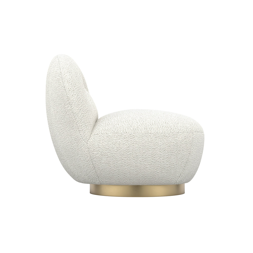 LANGHAM IVORY SWIVEL CHAIR