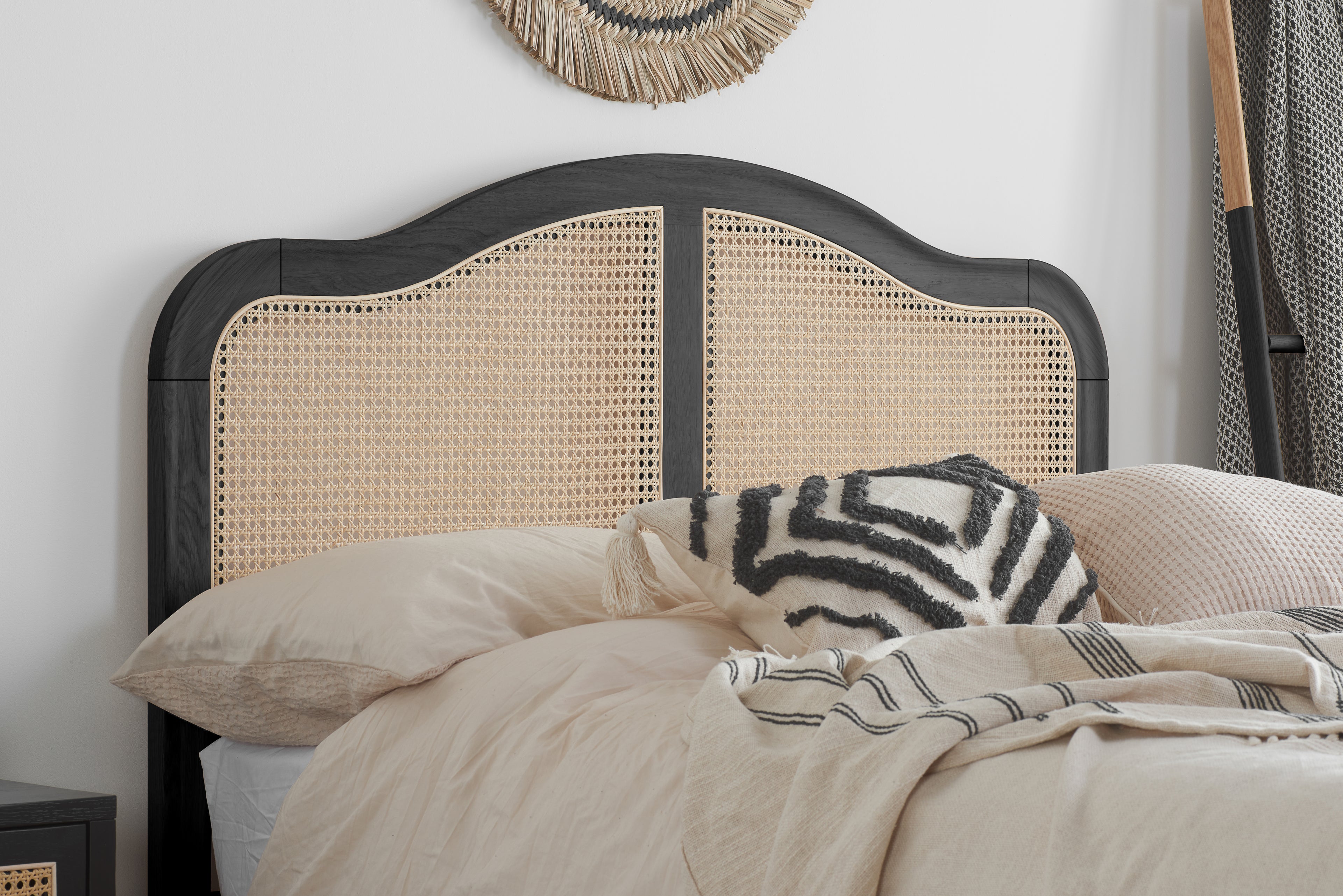 Leonie Super King Rattan Bed