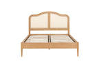 Leonie Double Rattan Bed