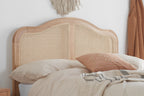 Leonie Double Rattan Bed
