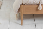 Leonie Rattan Super King Bed Oak