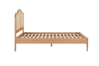 Leonie Rattan Super King Bed Oak