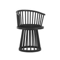 LINA BLACK / BLACK DINING CHAIR