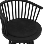 LINA BLACK / BLACK DINING CHAIR