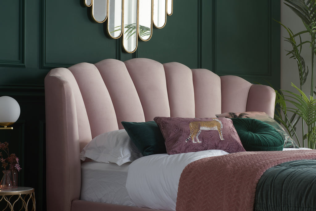 Lottie Double Ottoman Bed