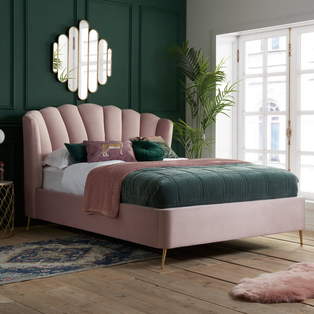 Lottie King Ottoman Bed