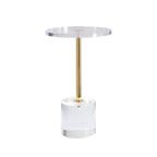 Hollywood Clear Side Table