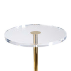 Hollywood Clear Side Table