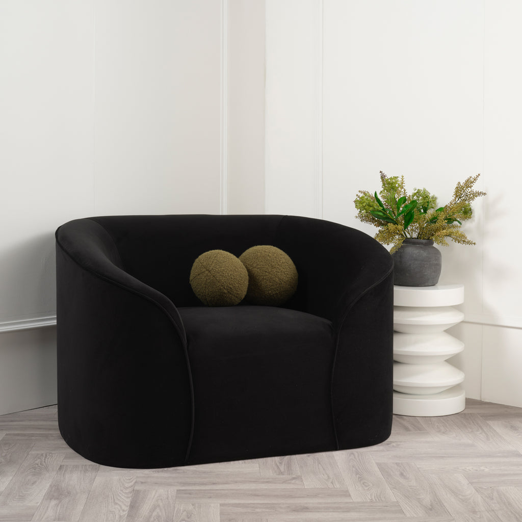ZUMA BLACK CHAIR