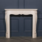 Ivory Aged Carved Fire Surround