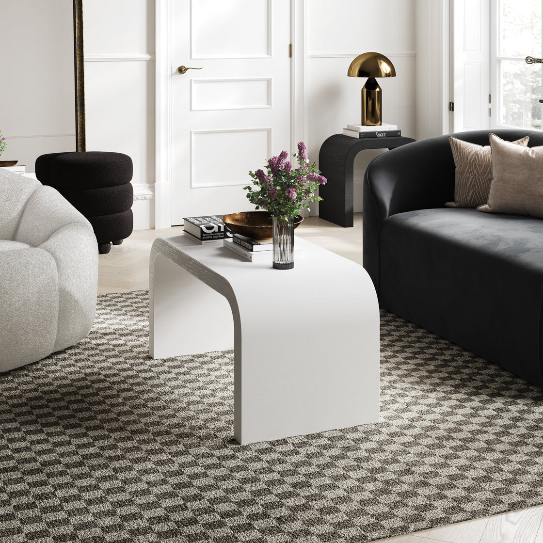 LAKE WHITE COFFEE TABLE