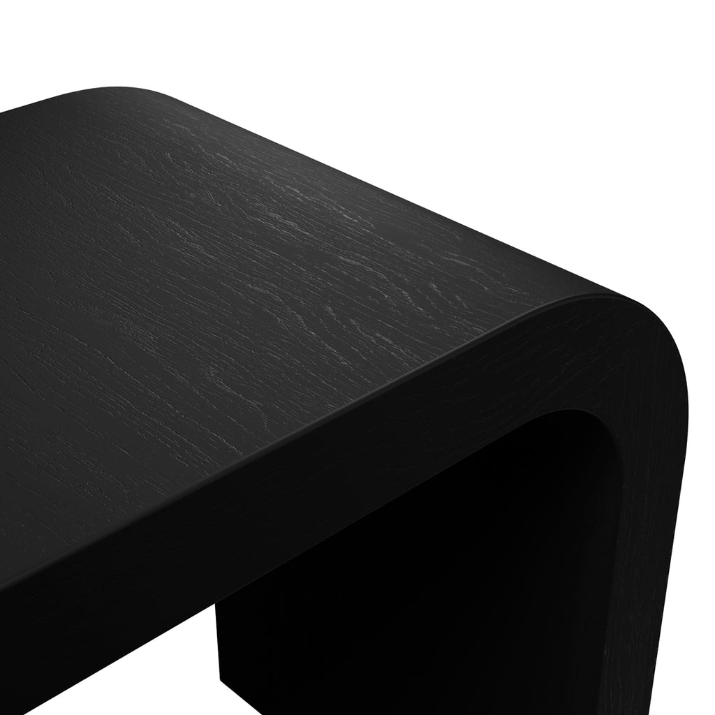 LAKE BLACK SIDE TABLE