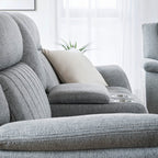 Linden Recliner Sofa Grey 2 Seater