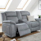 Linden Recliner Sofa Grey 2 Seater