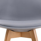 Louvre Chair Grey (Pack of 2)