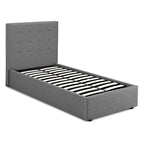 Lucca 3.0 Single Bed Grey